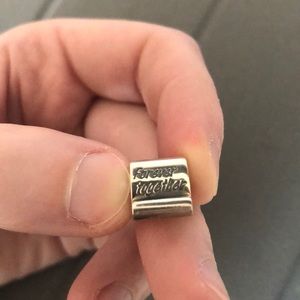 Discontinued Pandora Scroll Charm Together Forever
